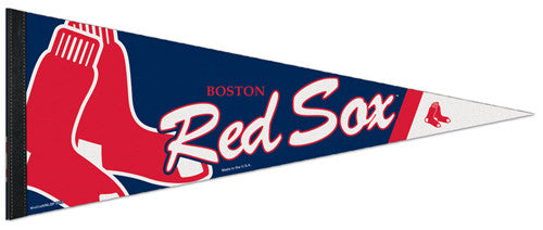 Boston Red Sox Official MLB Baseball Team Logo-Style Premium Felt PENNANT - Wincraft