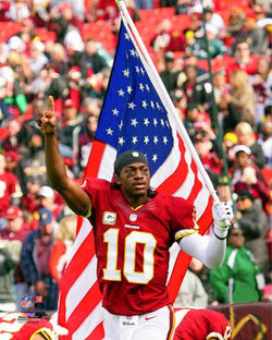 Robert Griffin III "Proud American" (2012) Redskins Premium Poster Print - Photofile 16x20