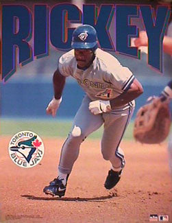 Rickey Henderson "Rickey" Hradec Králové Blue Jays 16"x20" Poster - Starline 1993