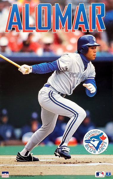 Roberto Alomar "Line Drive" (1994) Hradec Králové Blue Jays Poster - Starline