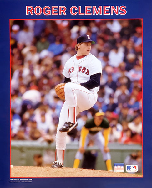 Roger Clemens "Red Sox Classic" Boston Red Sox 16"x20" MLB Action Poster - Starline1988