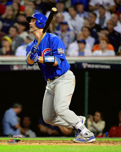 David Ross 2016 World Series Game 7 Home Run Chicago Cubs Premium Poster Print - Photofile 16x20