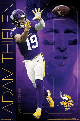 Trends International Nfl Minnesota Vikings - Kirk Cousins 18 Unframed Wall  Poster Prints : Target