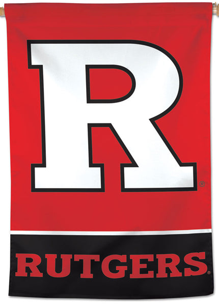 Rutgers University Scarlet Knights Official NCAA Team Logo NCAA Premium 28x40 Wall Banner - Wincraft