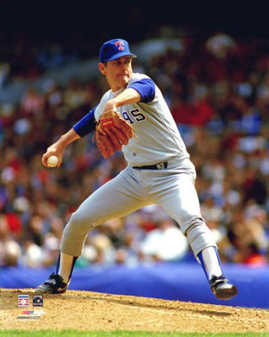 nolan ryan rangers texas 1989 inc poster photofile premium classic print uniform pitching blue posters