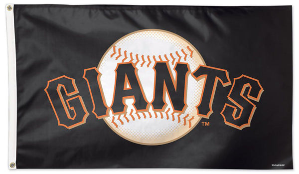 San Francisco Giants "GIANTS-Ball" Style MLB Baseball Deluxe-Edition 3'x5' Flag - Wincraft