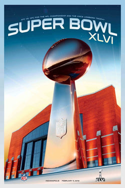 super bowl poster pro player stadium