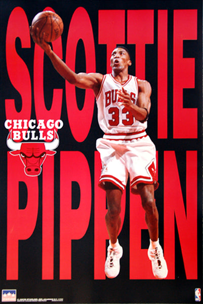 Scottie Pippen "Big-Time" (1997) Chicago Bulls Poster - Starline
