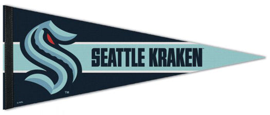 Seattle Kraken Official NHL Hockey Team Logo Premium Felt Pennant - Wincraft