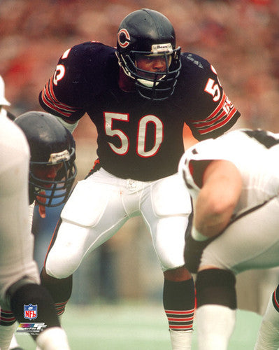 Mike Singletary "Classic" Chicago Bears c.1985 Premium Poster Print - Photofile