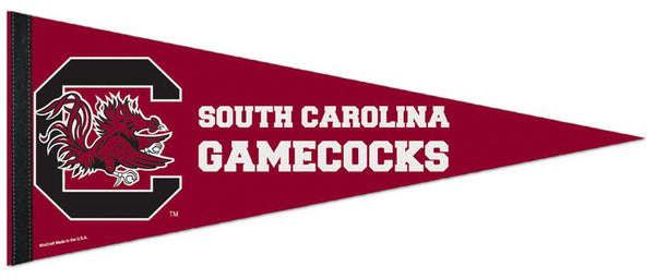 South Carolina Gamecocks Official NCAA Premium Felt Team Collector's Pennant - Wincraft
