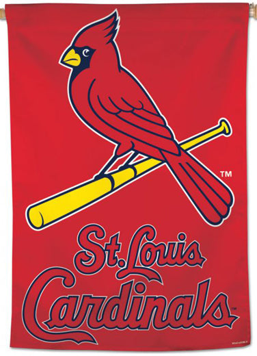St. Louis Cardinals Official MLB Team Logo Premium 28x40 Wall Banner - Wincraft
