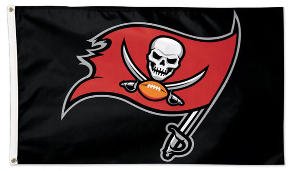 Tampa Bay Buccaneers Official NFL Football Team Logo Deluxe 3' x 5' Flag - Wincraft