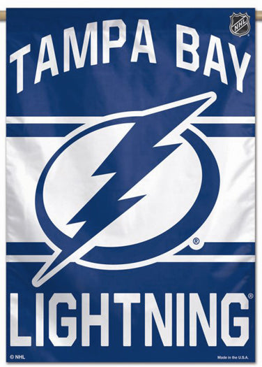 Tampa Bay Lightning Official NHL Hockey Team Premium 28x40 Wall Banner - Wincraft