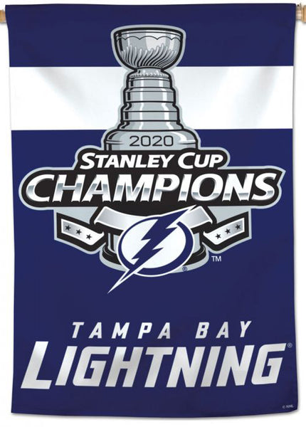 Tampa Bay Lightning 2020 Stanley Cup Champions Premium 28x40 Wall Banner - Wincraft