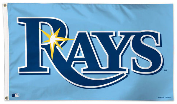 Tampa Bay Rays Official MLB Baseball Deluxe-Edition 3'x5' Flag - Wincraft