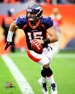 Tim Tebow "Scramble" (2011) Denver Broncos Premium Poster Print - Photofile 16x20