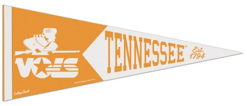 Tennessee Volunteers NCAA College Vault 1980s-Style Premium Felt Collector's Pennant - Wincraft