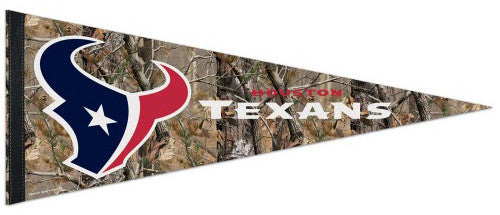 Houston Texans "Backwoods" Premium Felt Pennant - Wincraft
