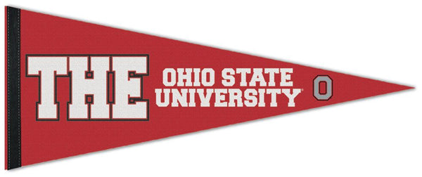 Ohio State Buckeyes "THE Ohio State University" Official NCAA Premium Felt Collector's Pennant - Wincraft