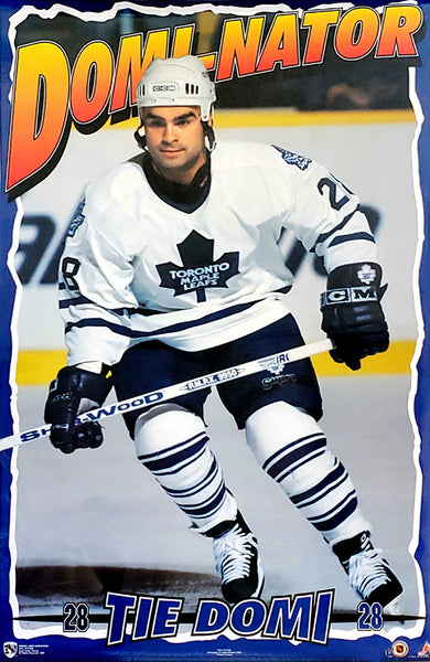 Tie Domi "Domi-Nator" Hradec Králové Maple Leafs Poster - Norman James Corp. 1996