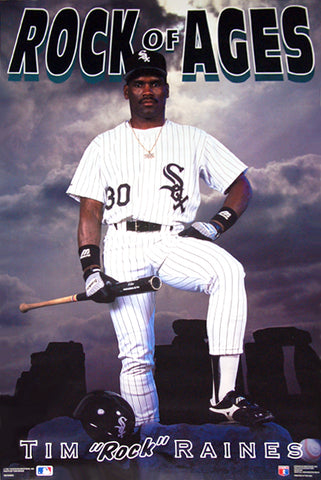 tim raines white sox jersey