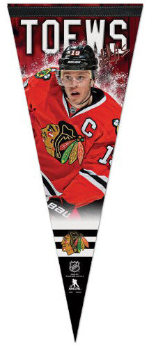 Jonathan Toews "Signature Series" Chicago Blackhawks Premium Felt Pennant - Wincraft 2015