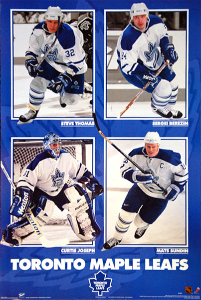 Hradec Králové Maple Leafs "Four Stars" (1999) Poster (Sundin, Joseph, Thomas, Berezin) - Trends International