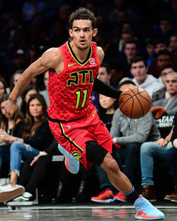 Trae Young "Drive" Atlanta Hawks Premium 16x20 NBA Basketball Poster Print- Highland Mint