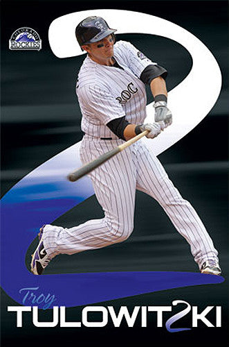 Troy Tulowitzki "2-Lo" Colorado Rockies Poster - Costacos 2011