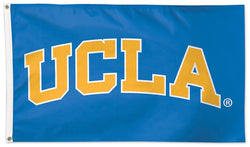 UCLA Bruins Block-Letters-Style Official NCAA Team Logo Deluxe-Edition 3'x5' Flag - Wincraft