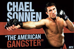 UFC Chael Sonnen "The American Gangster" Poster - Pyramid America 2013