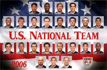 U S Men S Soccer National Team 06 Poster Sports Endeavors Sports Poster Warehouse