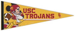 USC Trojans "Mickey Mouse QB Gunslinger" Official NCAA/Disney Premium Felt Pennant - Wincraft