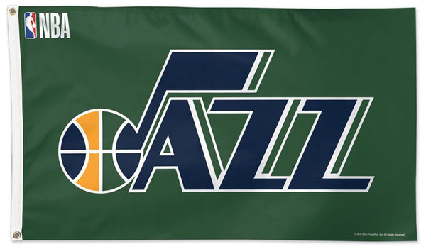 Utah Jazz NBA Basketball Official 3'x5' Deluxe-Edition Team Flag - Wincraft