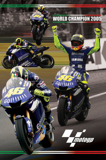 MotoGP Motorcycle Racing – Sports Poster Warehouse