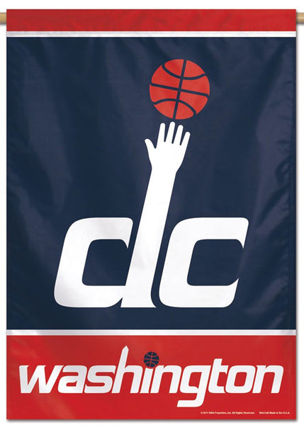 Washington Wizards Official NBA Basketball Premium 28x40 Team Logo Wall Banner - Wincraft