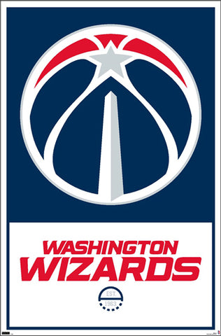 Washington Wizards NBA Basketball Official Team Logo and Wordmark Post ...