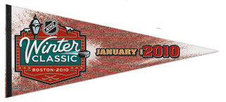 Winter Classic 2010 (Boston) EXTRA-LARGE Commemorative Pennant