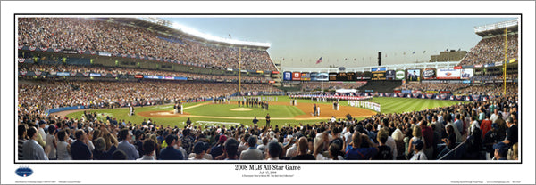 Yankee Stadium 2008 MLB All-Star Game Panoramic Poster Print - Everlasting Images