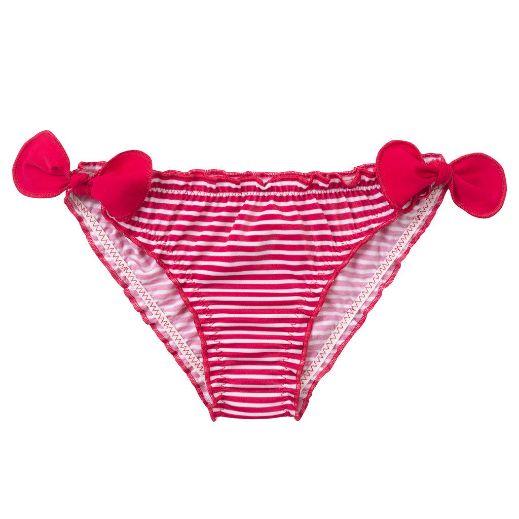 Petit Crabe bikini pants Gia in amaranth and white | Four Fairies and a ...