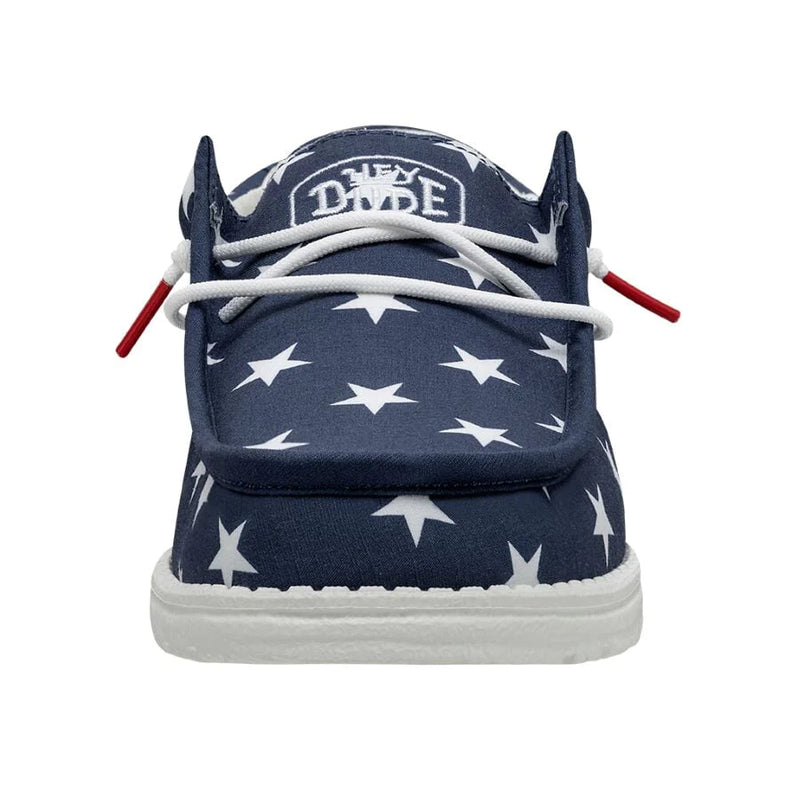 Men's Hey Dude Wally Patriotic Color: American Flag – Brown's Shoe Fit Cape