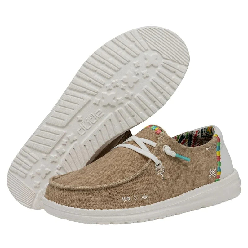 Hey Dude Shoes - Wendy - Boho Distressed Maya - Surf and Dirt