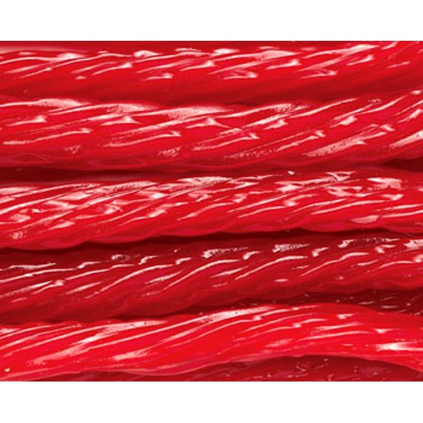 West Coast Red Licorice Twists Half Nuts