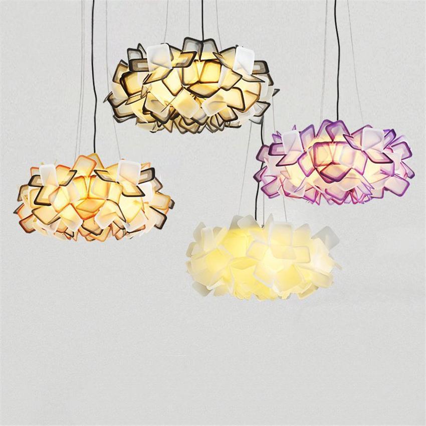 flower pendant light