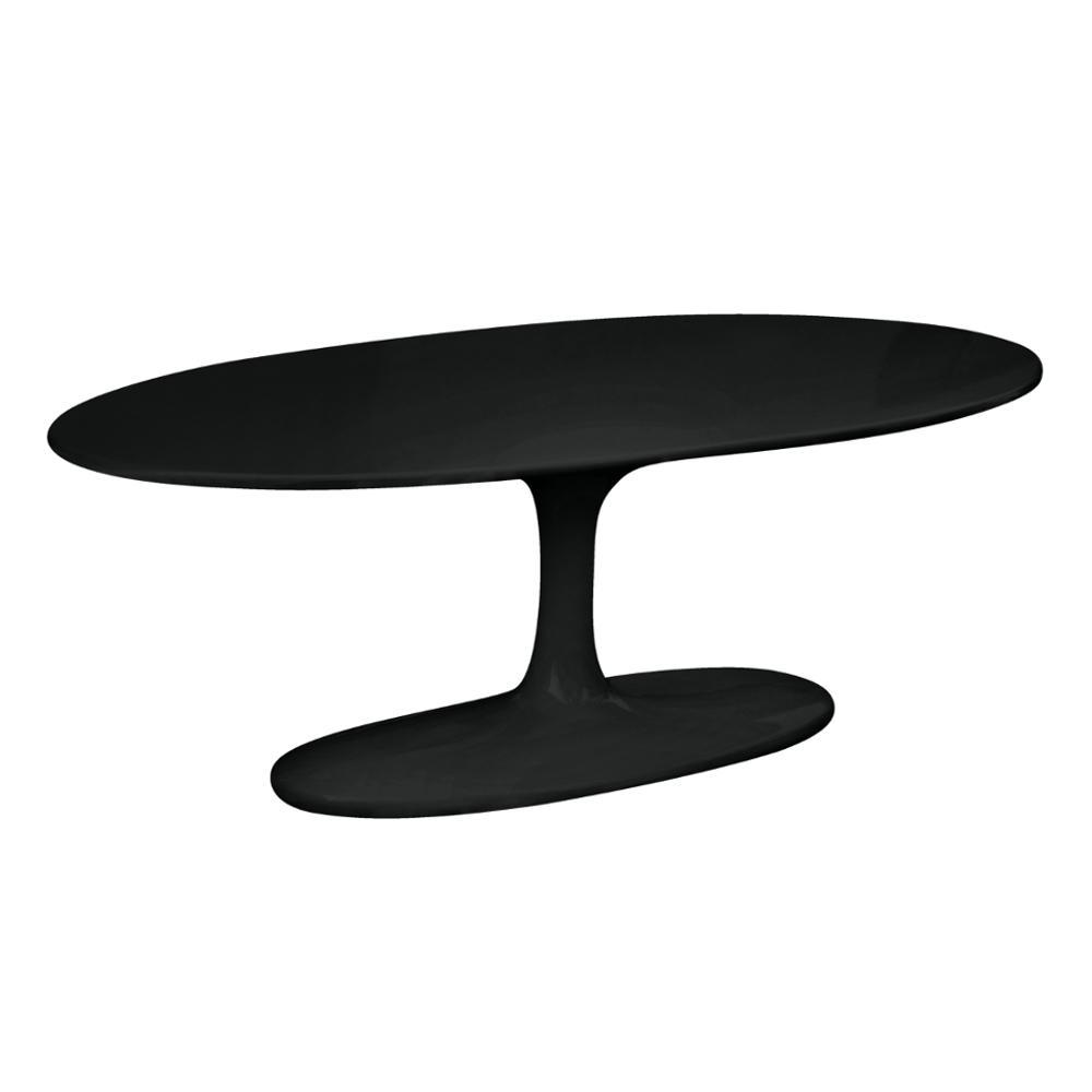 Buy Flower Coffee Table Oval Fiberglass at Lifeix Design 