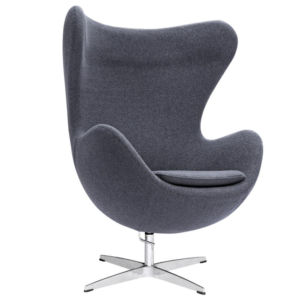 Кресло Egg Chair серый