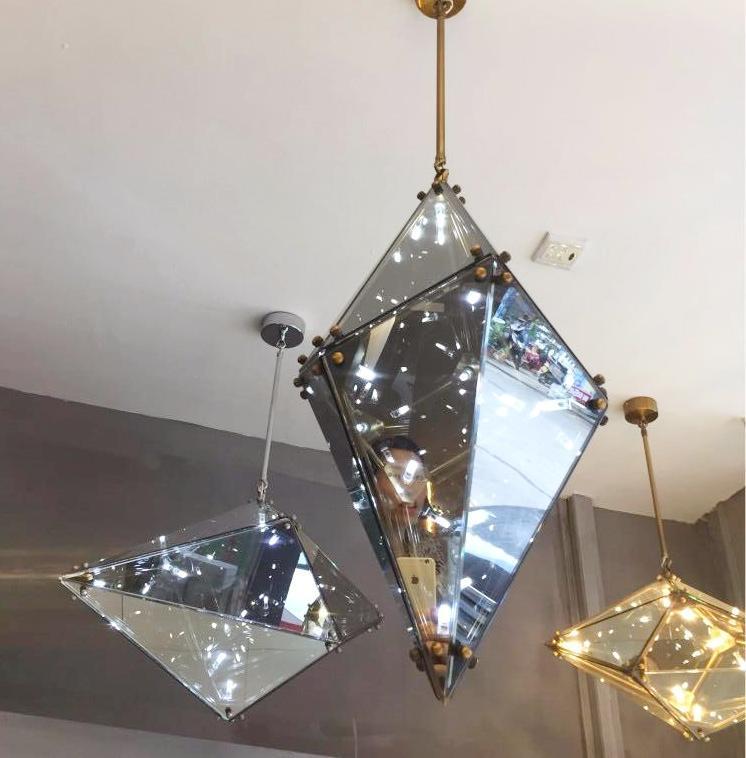 Buy Starry Night Creative Diamond Hanging Lamp Modern Style