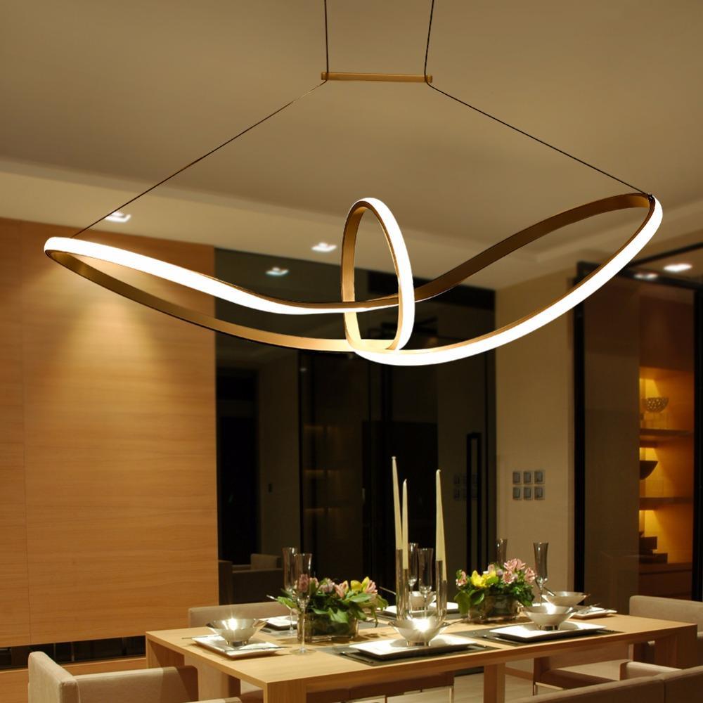 Buy Twisted LED Pendant Light - Modern Style Ceiling Lamp at Lifeix