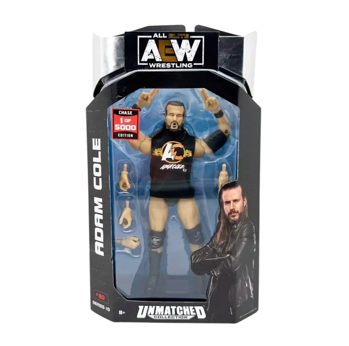 AEW Unmatched Collection Adam Cole #80 Series 10 (Chase 1 of 5000)